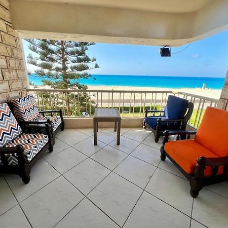 Beachfront Chalet In Green Beach, North Coast El-Alamein Exterior foto