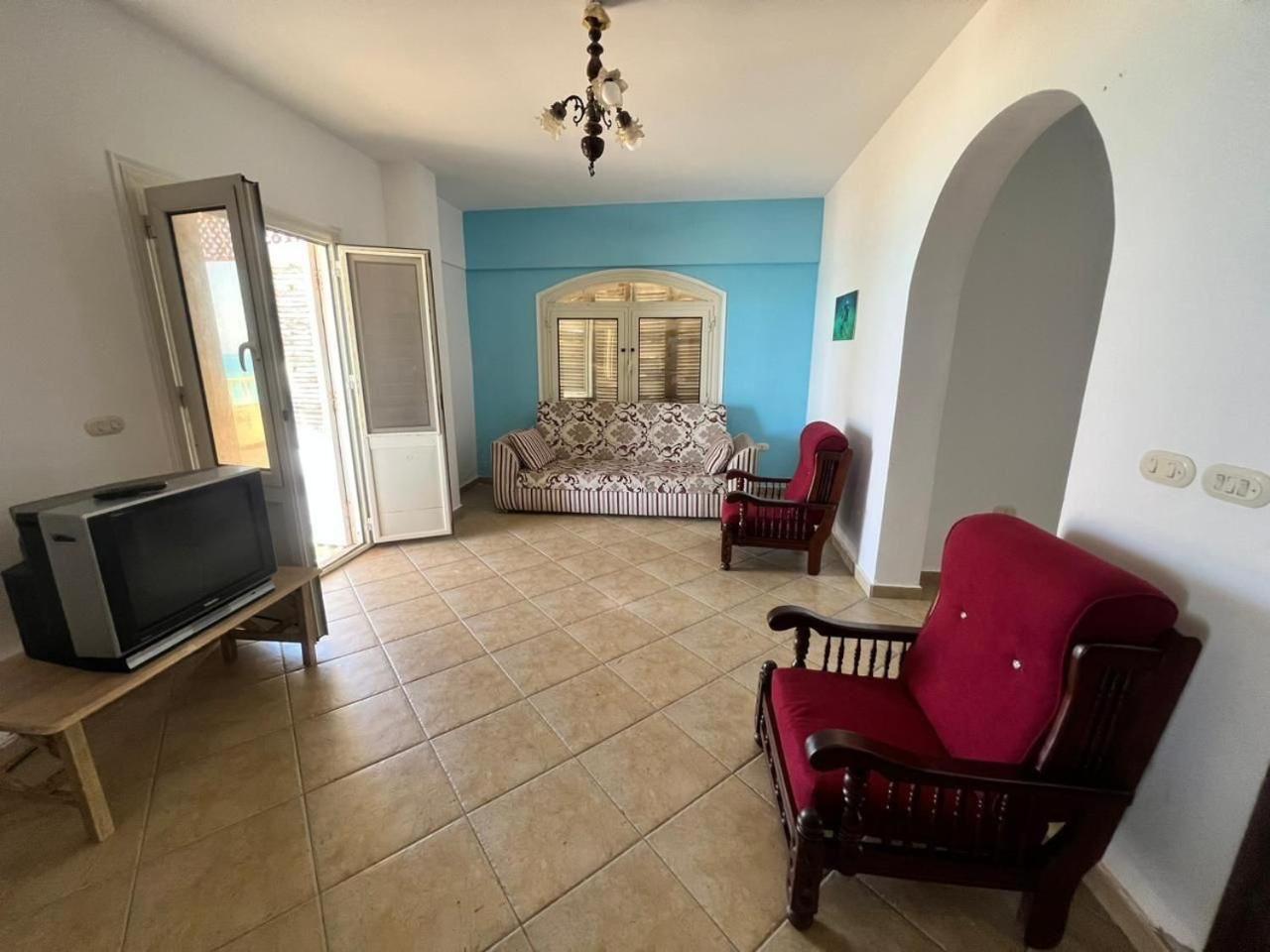 Beachfront Chalet In Green Beach, North Coast El-Alamein Zimmer foto