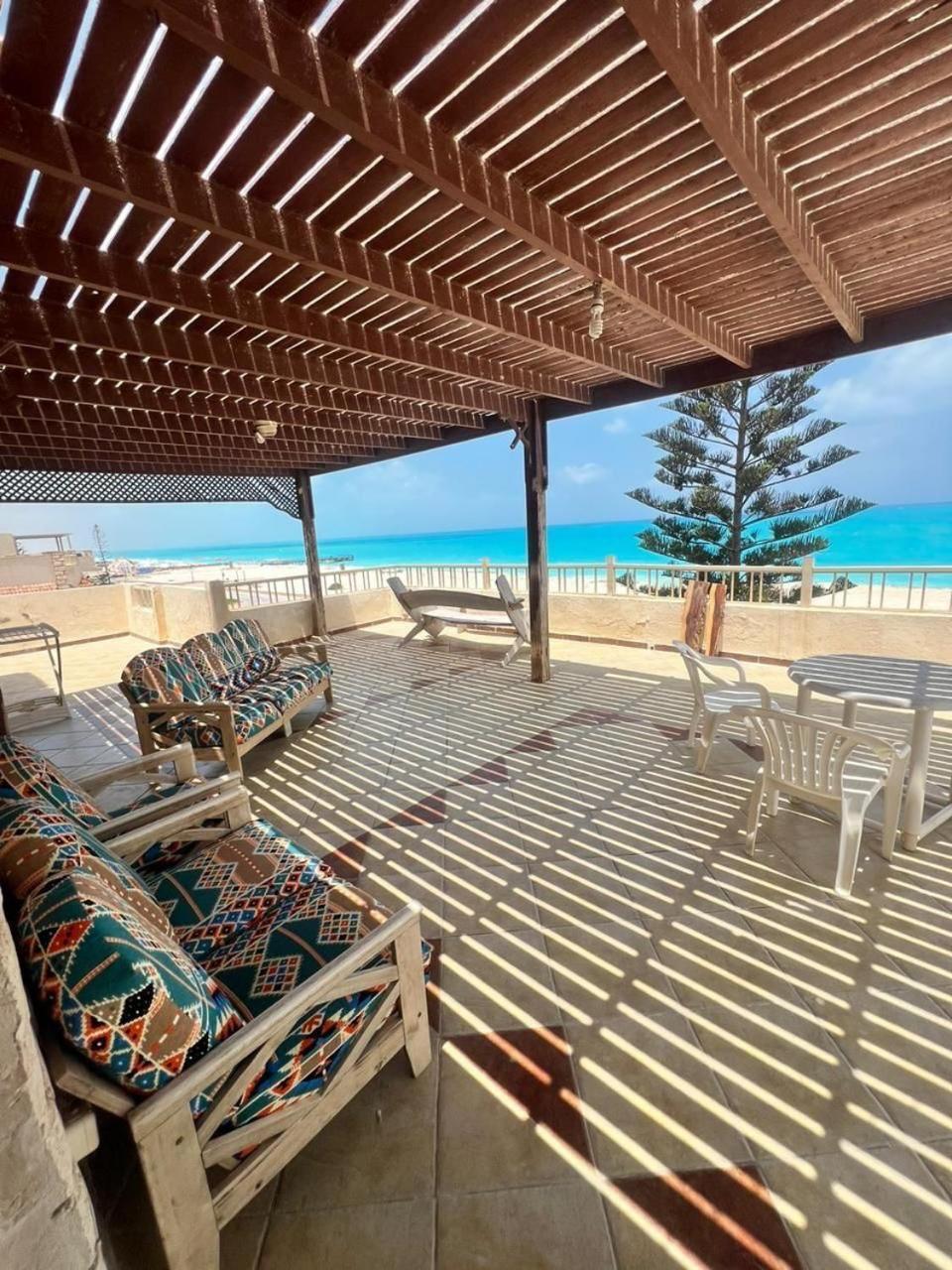 Beachfront Chalet In Green Beach, North Coast El-Alamein Exterior foto