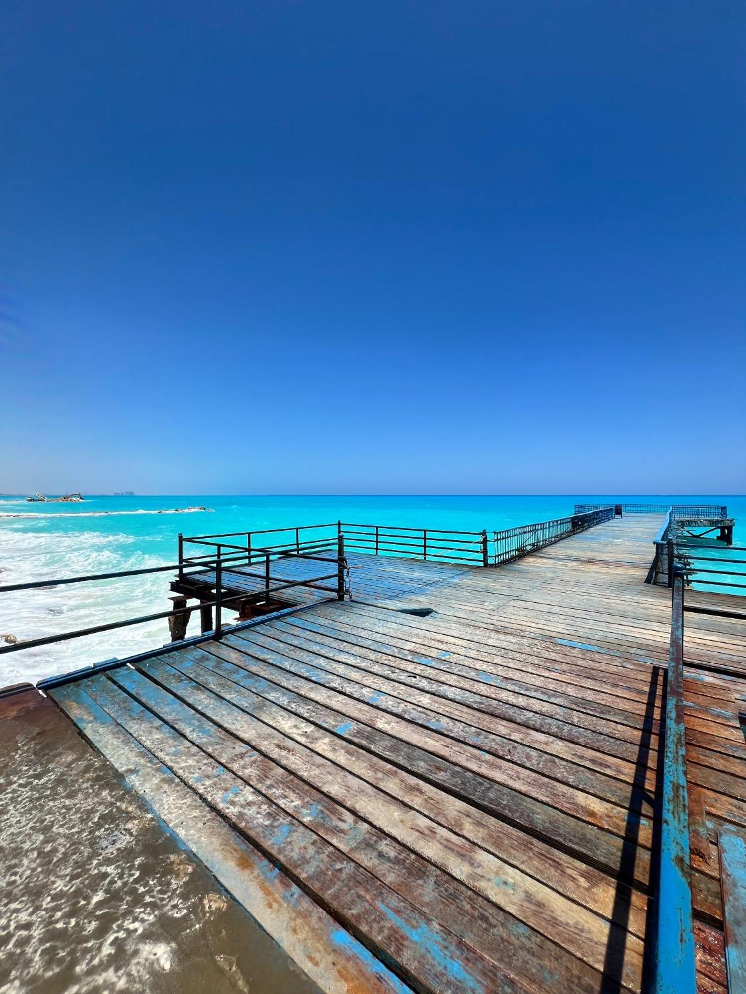 Beachfront Chalet In Green Beach, North Coast El-Alamein Exterior foto